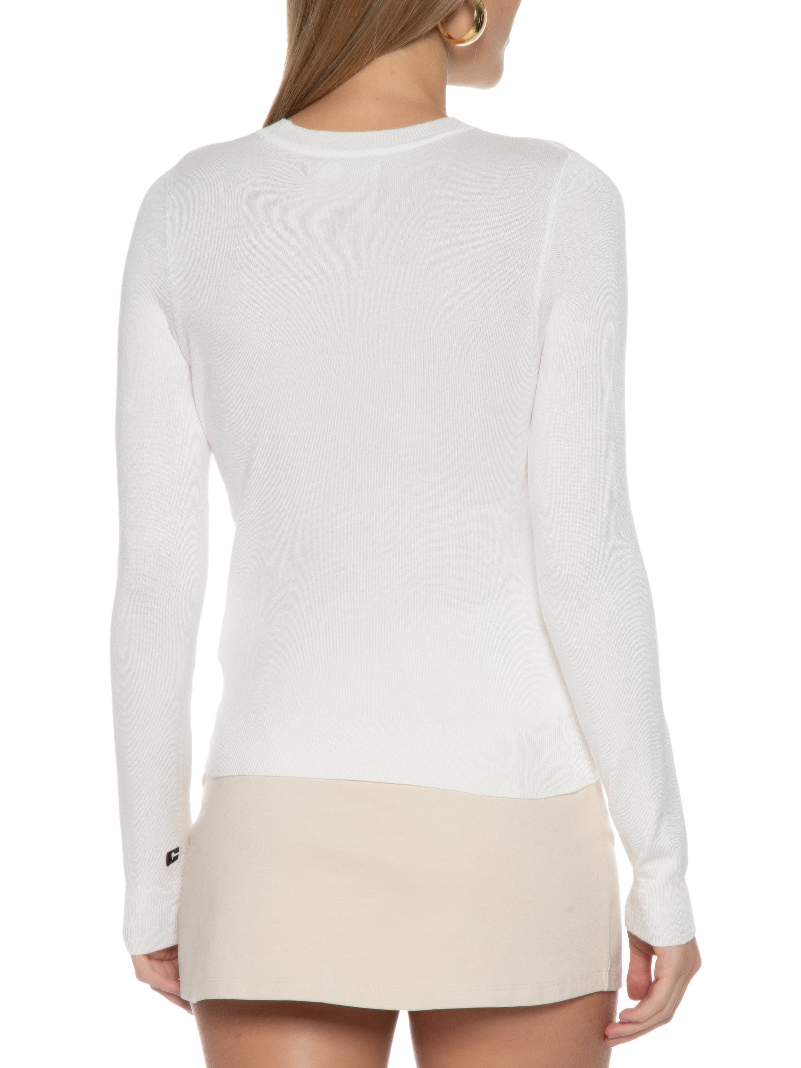 Blusa Feminina Manga Longa Off White Colcci