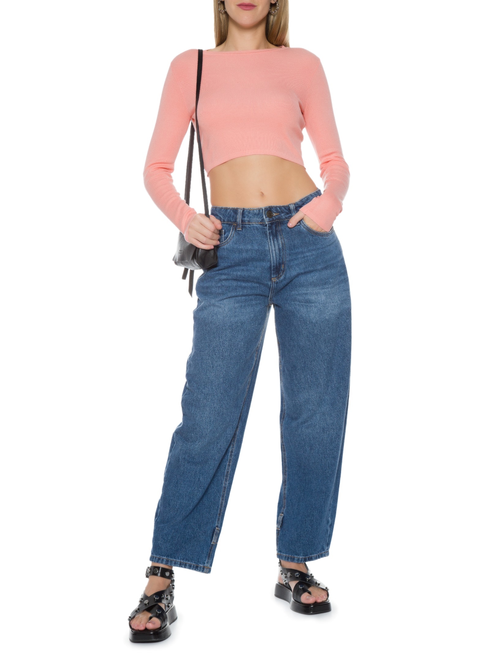 Blusa Feminina Manga Longa Rosa Hering