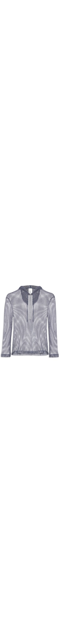 Blusa Feminina Manga Longa Tela Degradê - Azul