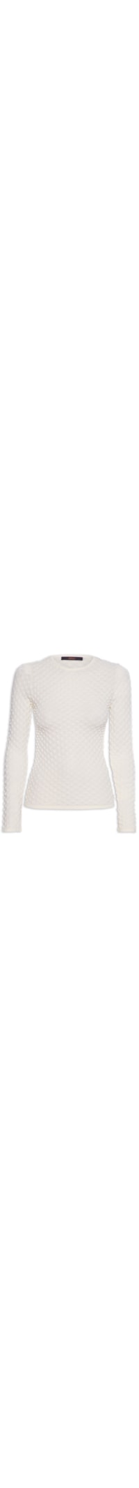 Blusa Feminina Manga Longa Tricot - Off White