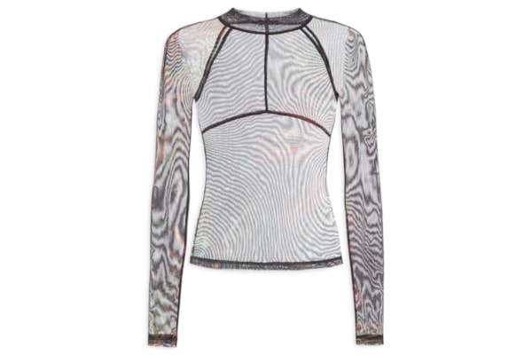 Blusa Feminina Manga Longa Tule Pupa – Preto