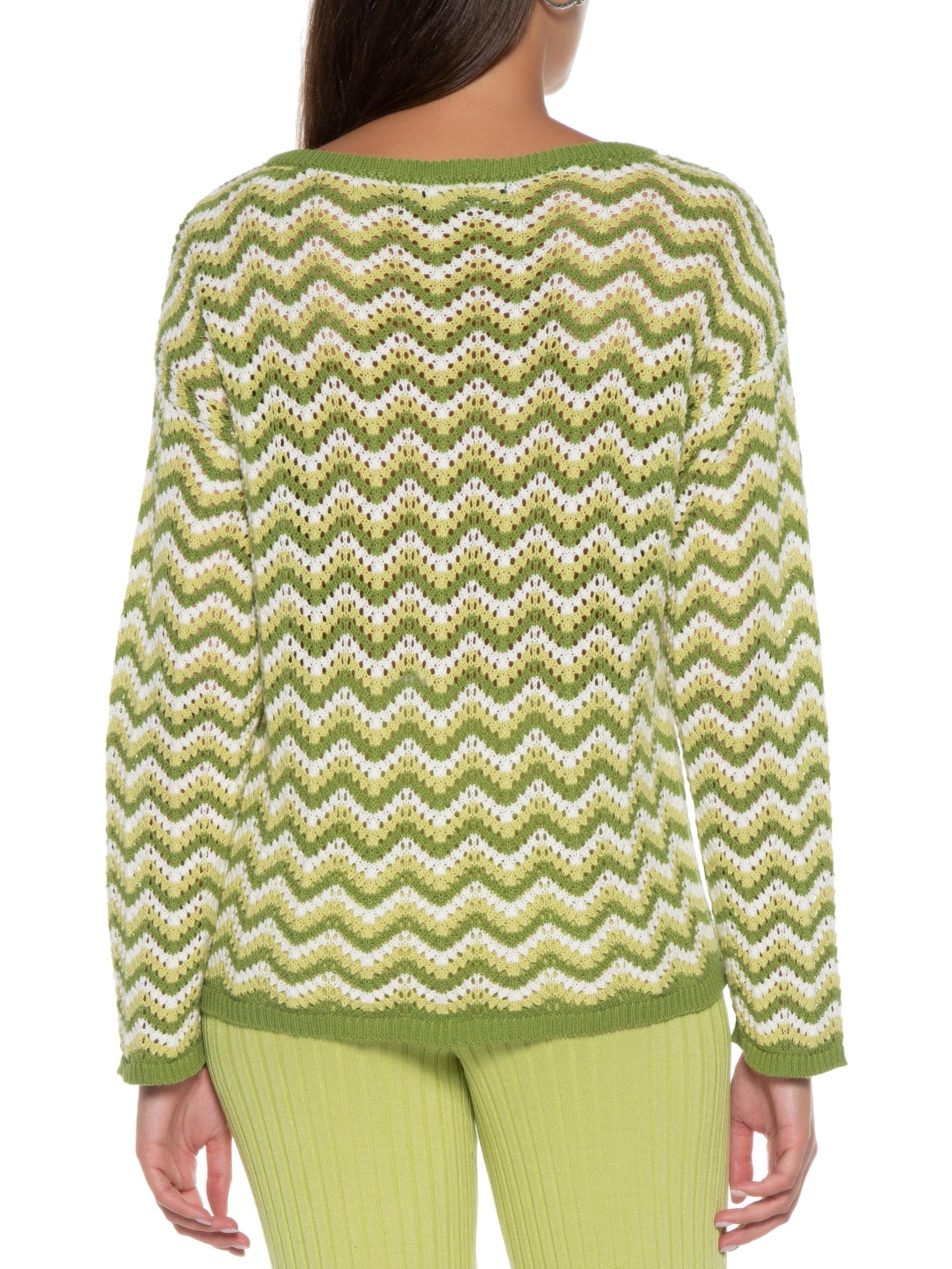 Blusa Feminina Manga Longa Verde Hering