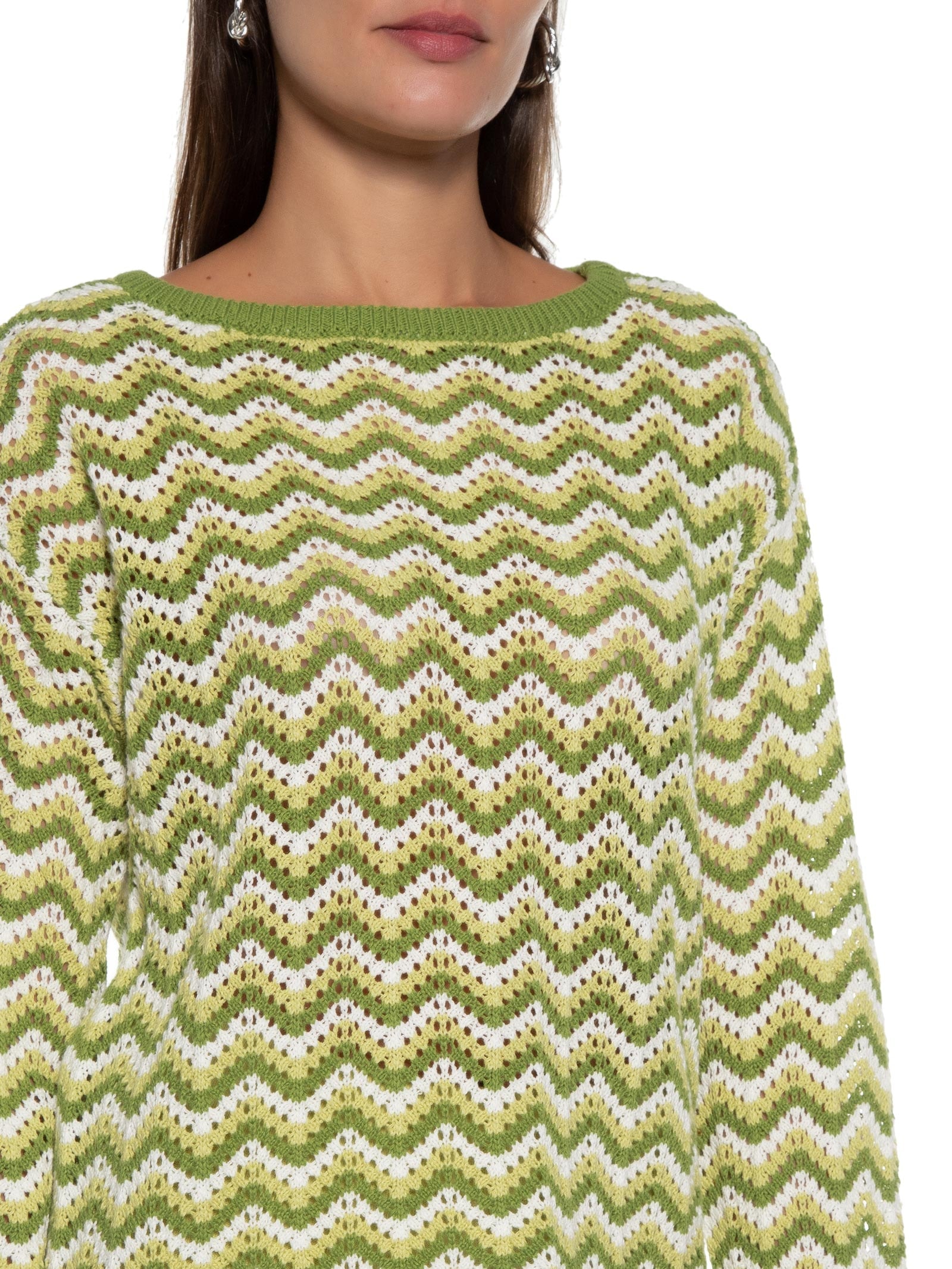 Blusa Feminina Manga Longa Verde Hering