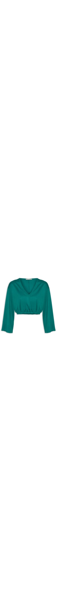 Blusa Feminina Manga Longa - Verde