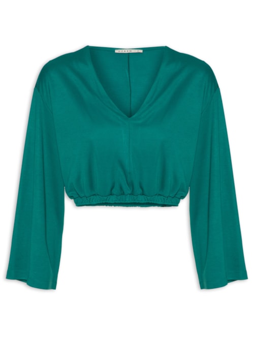 Blusa Feminina Manga Longa – Verde