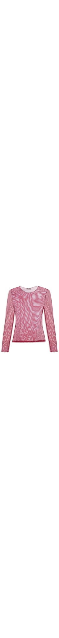 Blusa Feminina Manga Longa - Vermelho