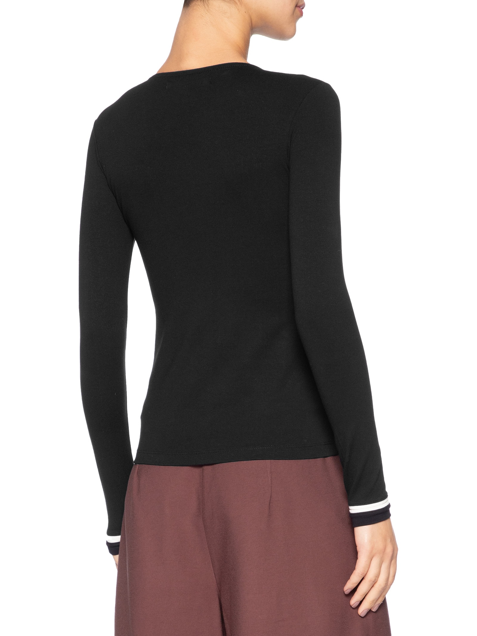 Blusa Feminina Manga Longa Vivos Colors Power Preto Animale