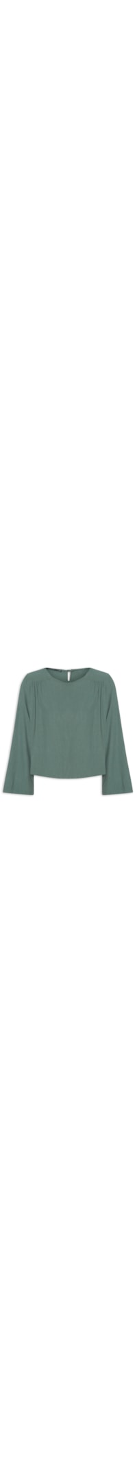 Blusa Feminina Manga Longa Vivos - Verde
