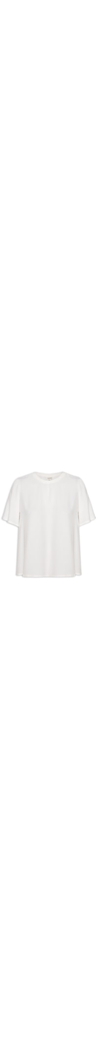 Blusa Feminina Manga - Off White