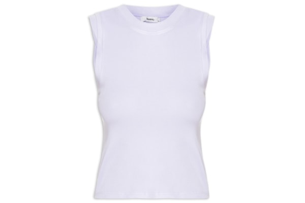 Blusa Feminina Manga Sobreposta - Lilás