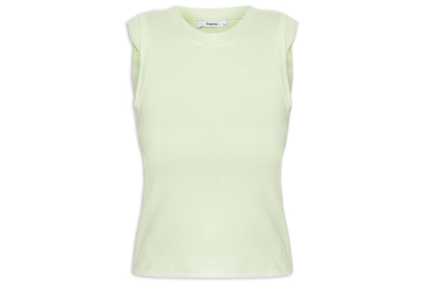 Blusa Feminina Manga Sobreposta - Verde