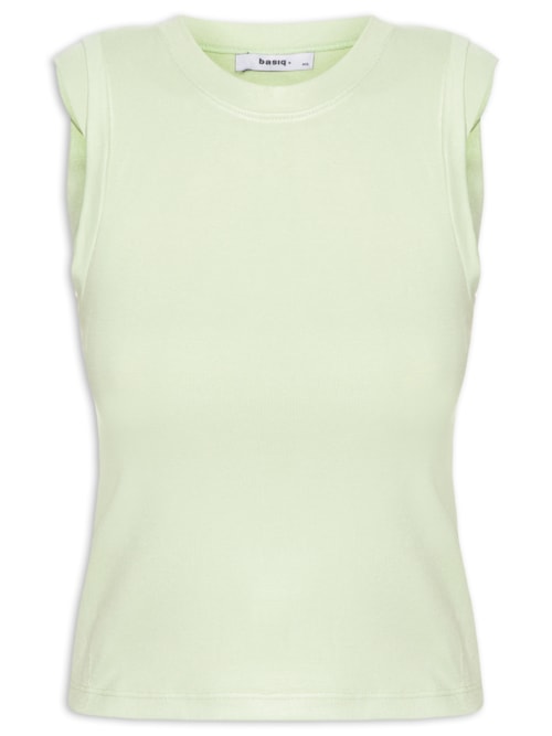 Blusa Feminina Manga Sobreposta – Verde