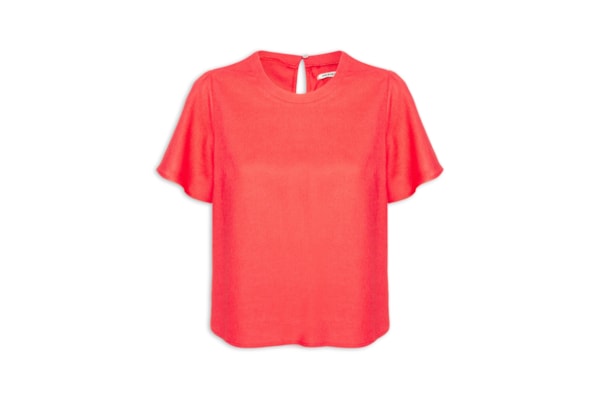 Blusa Feminina Manga - Vermelho