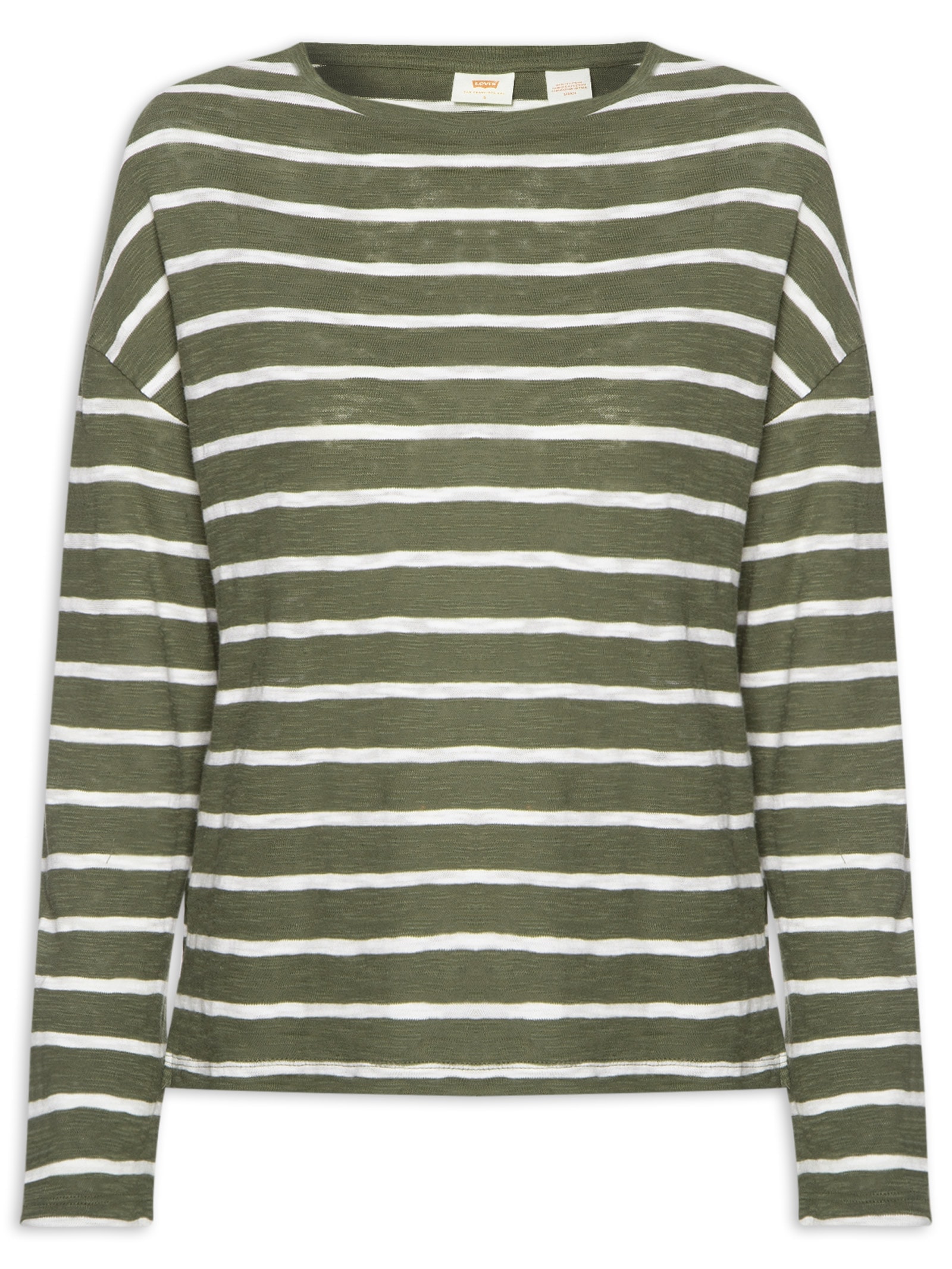 Blusa Feminina Margot Long Sleeve Verde Levi's