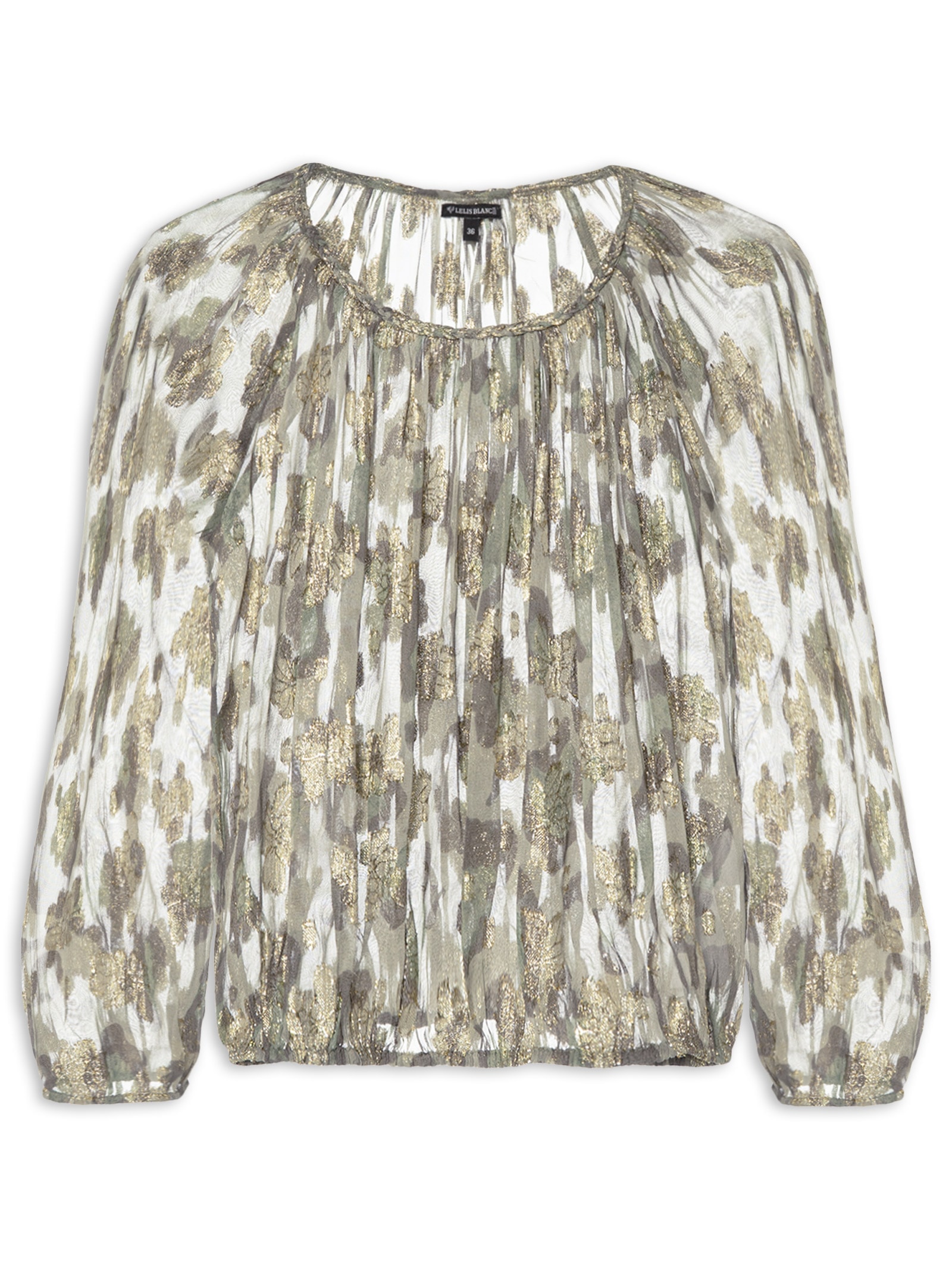 Blusa Feminina Mariah Animal Print Le Lis