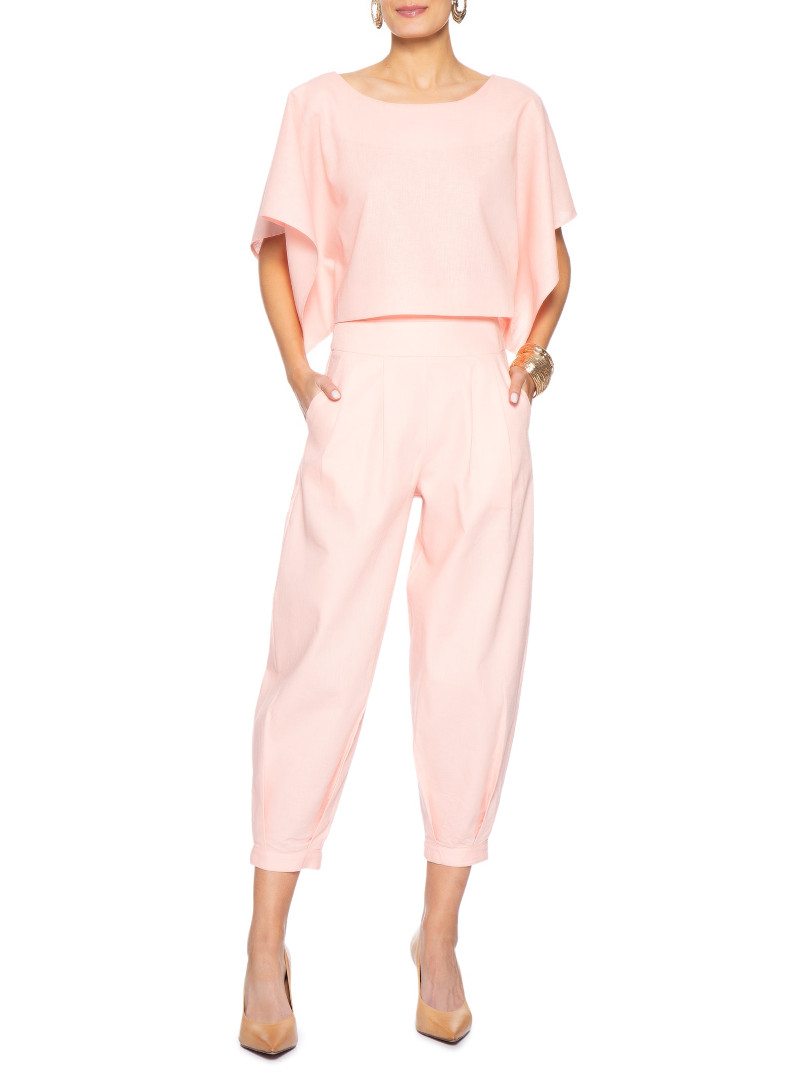 Blusa Feminina Mariane Rosa Le Lis