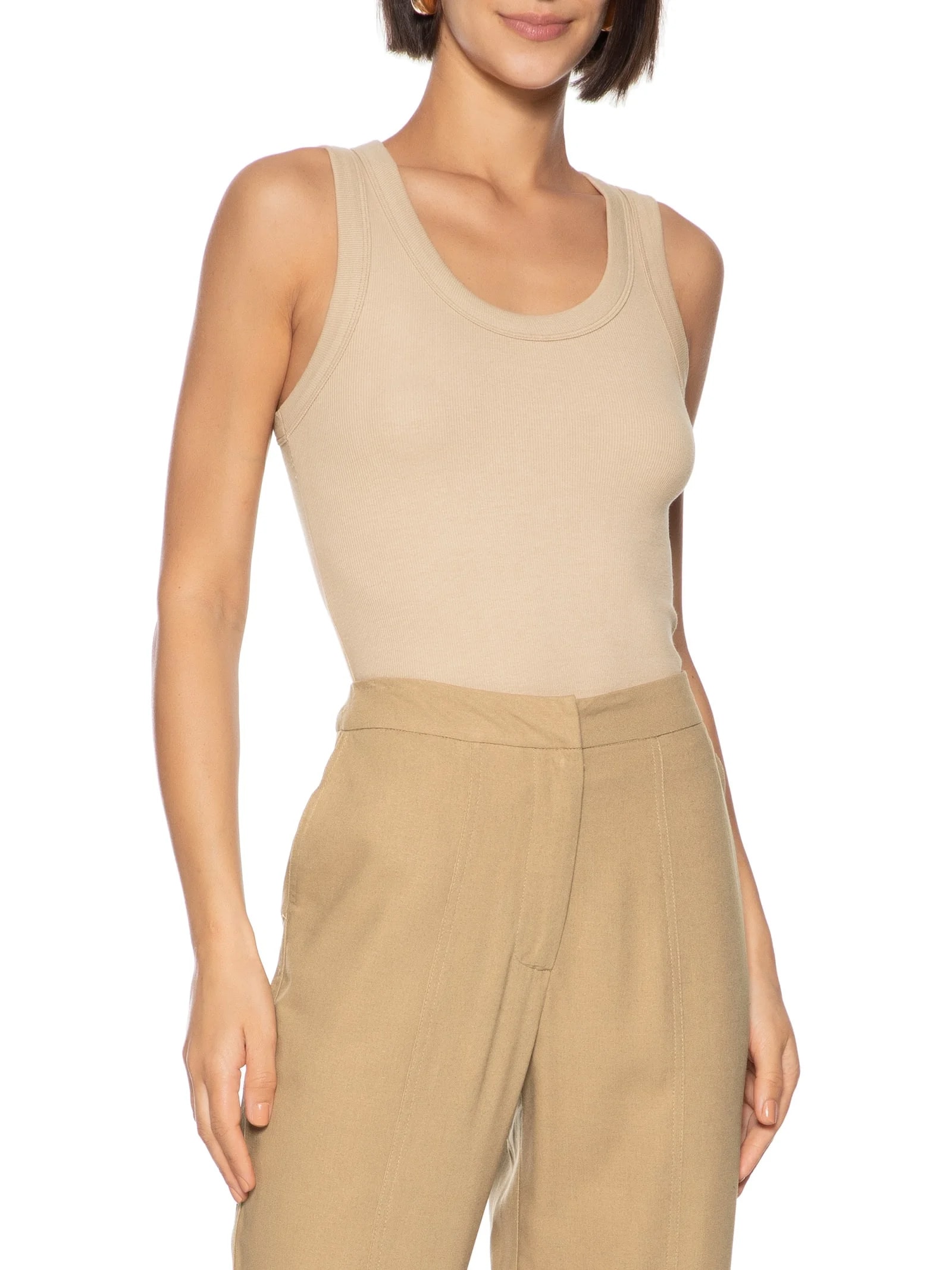 Blusa Feminina Marrom Hering