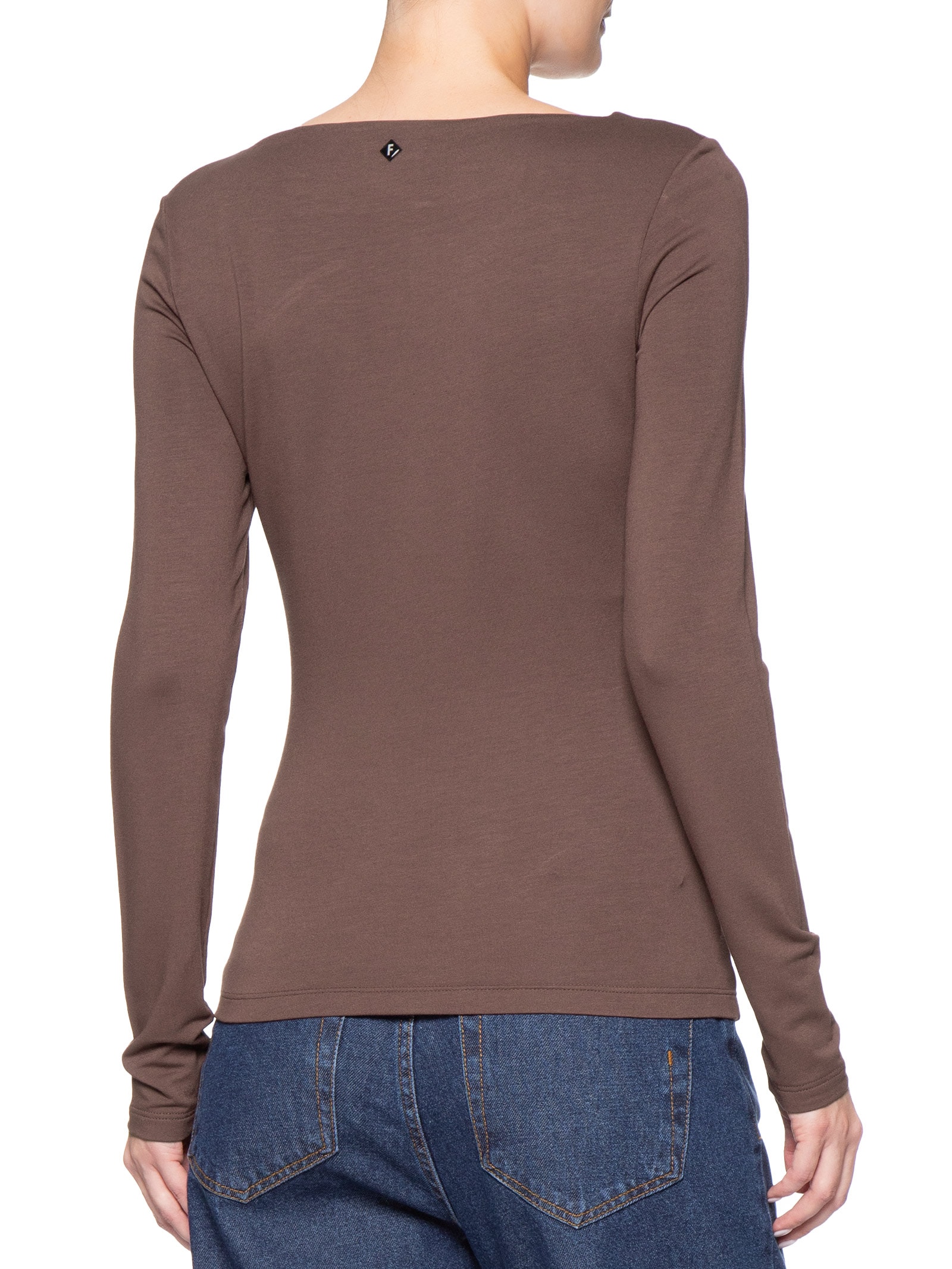 Blusa Feminina Marrom Forum