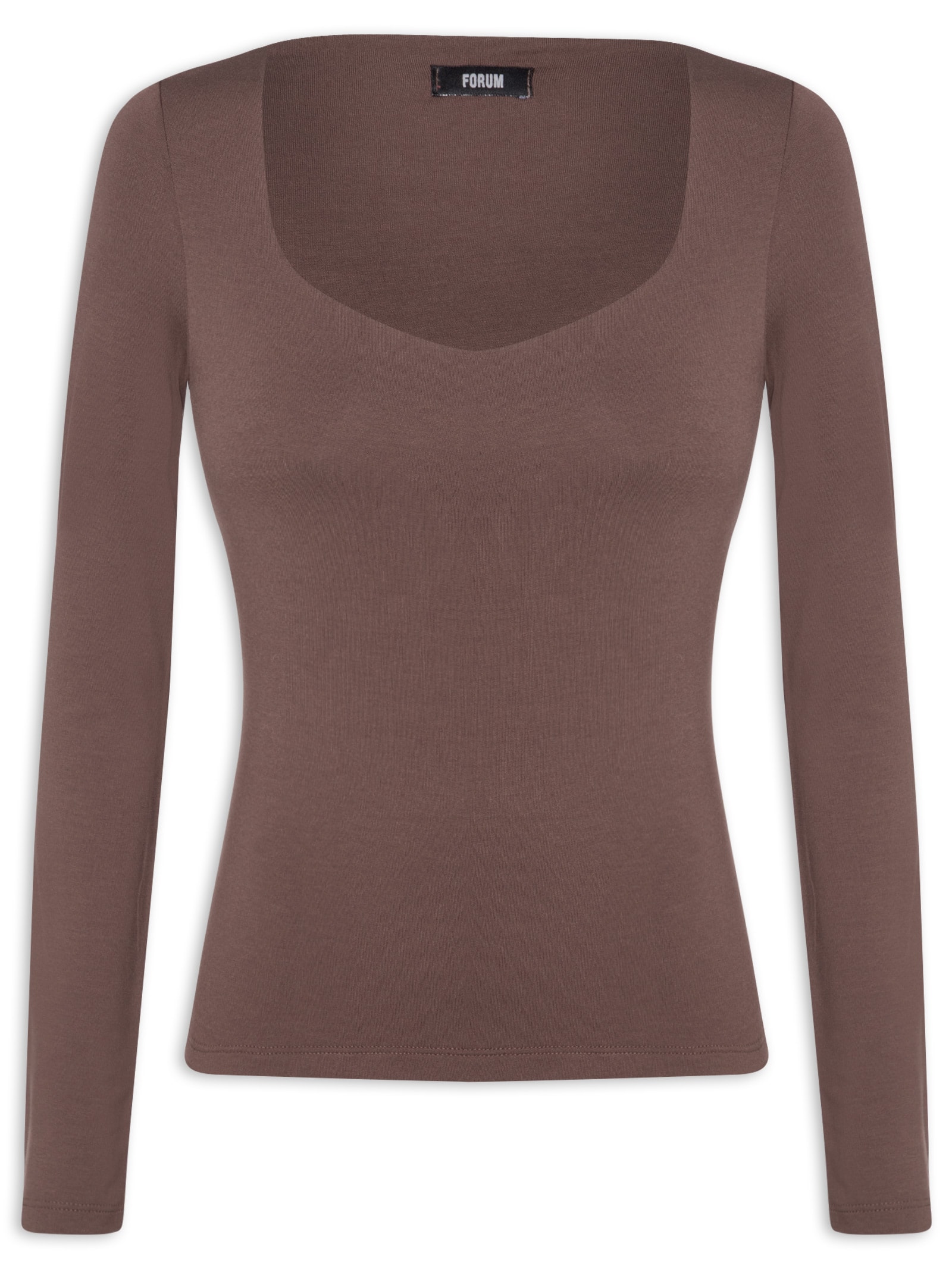 Blusa Feminina Marrom Forum