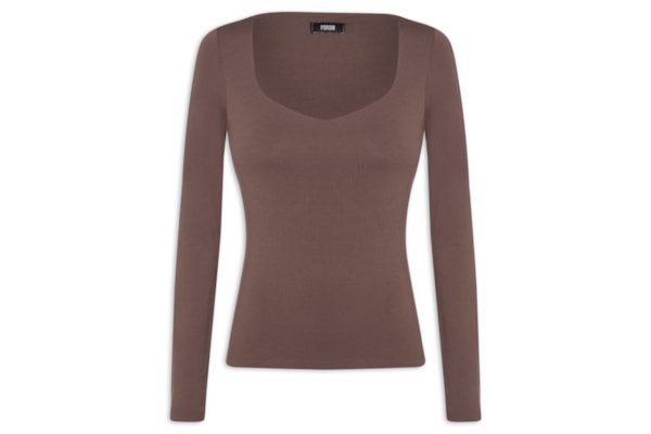Blusa Feminina - Marrom