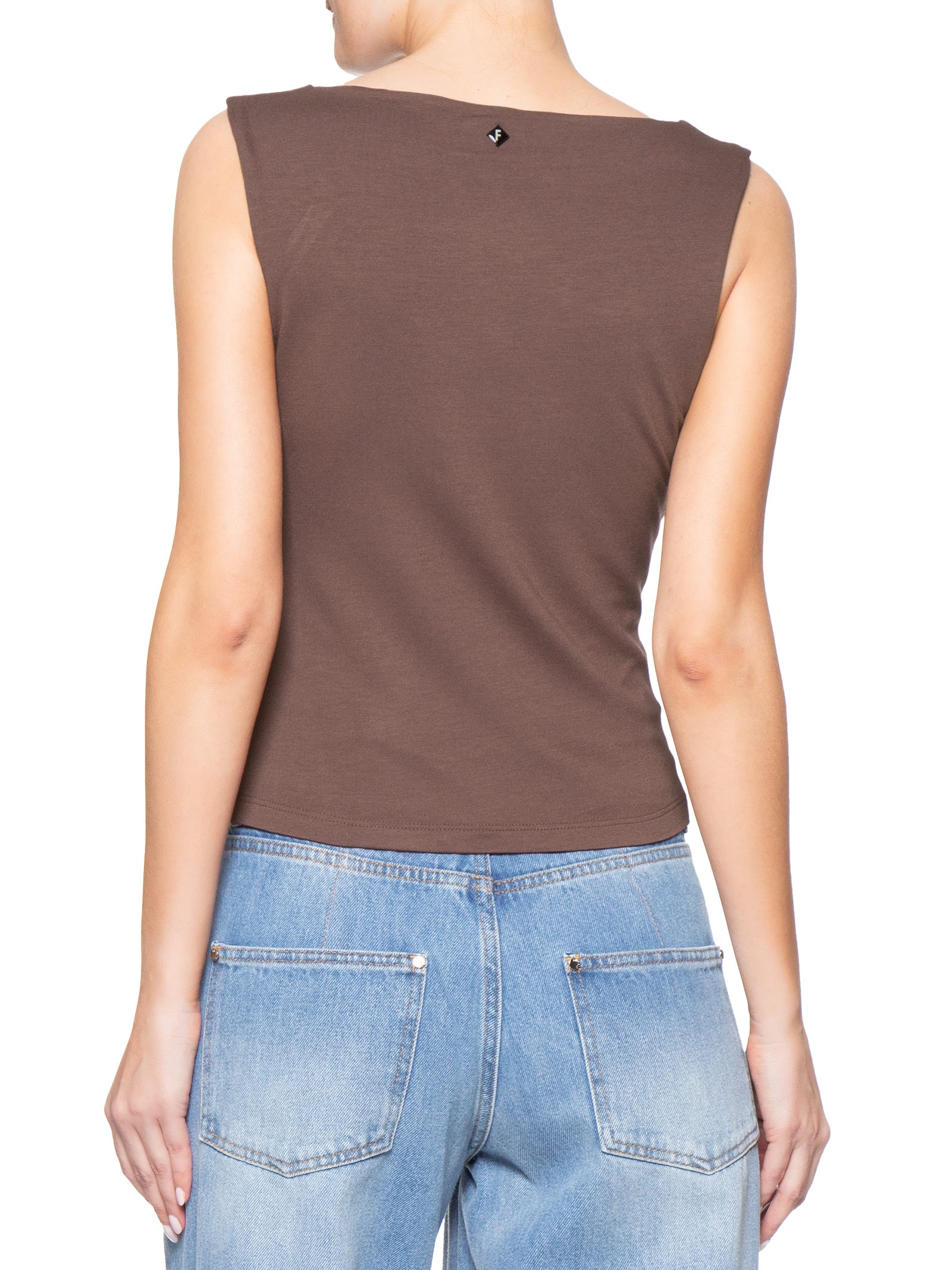 Blusa Feminina Marrom Forum