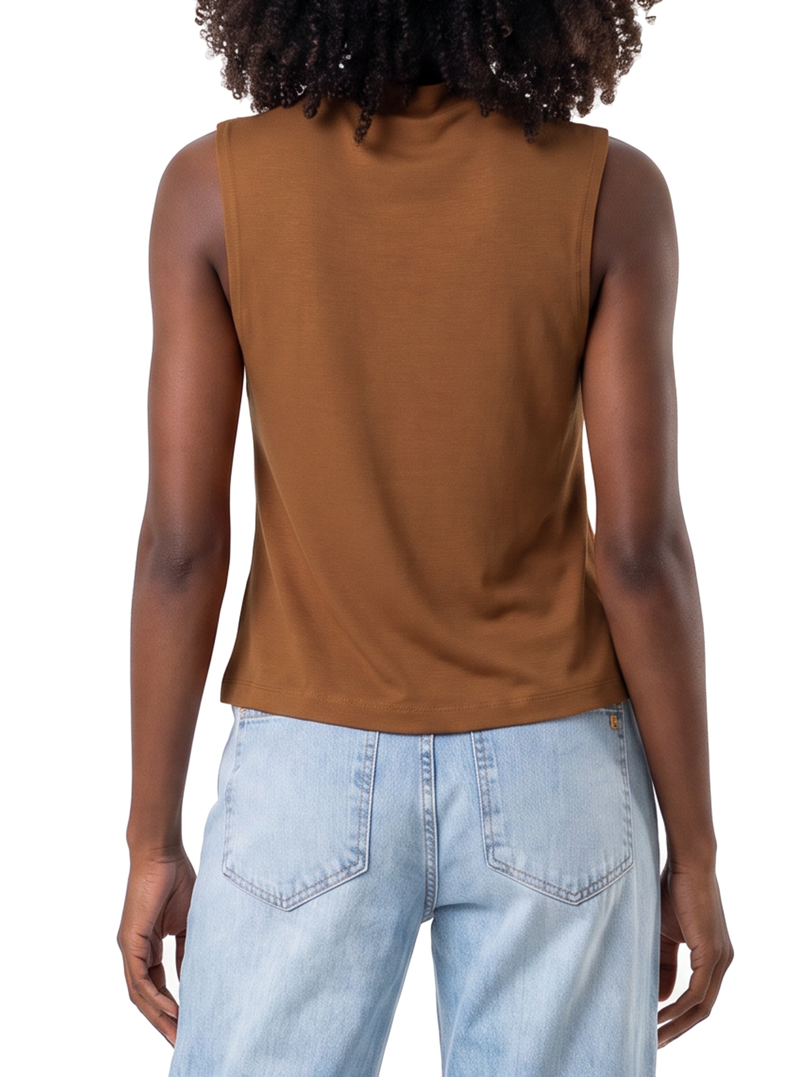 Blusa Feminina Marrom Colcci