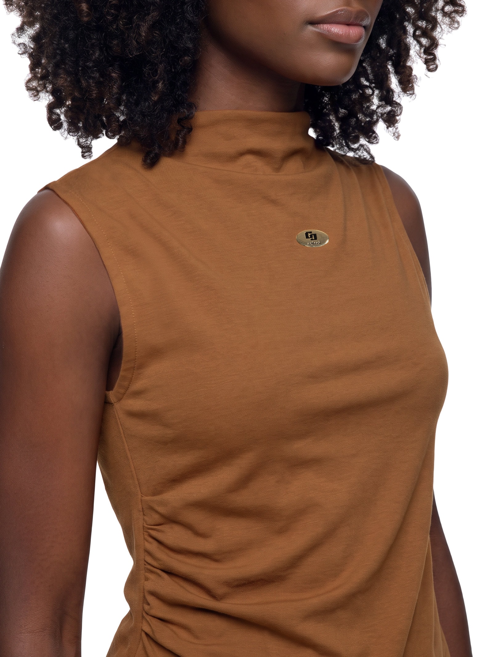 Blusa Feminina Marrom Colcci