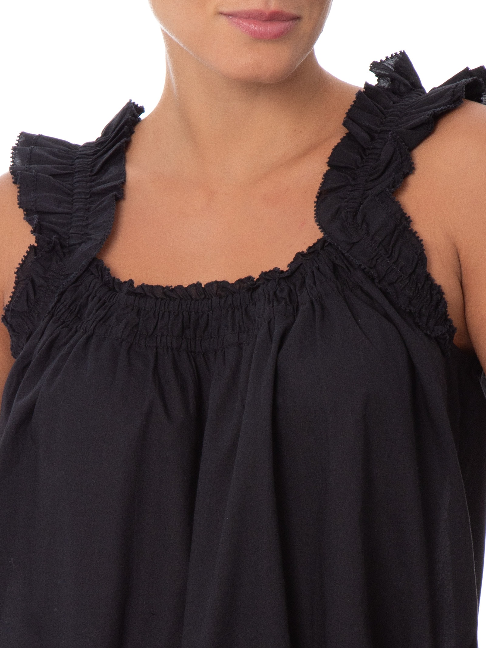 Blusa Feminina Meg Cotton Sl Blouse – Preto Levi's