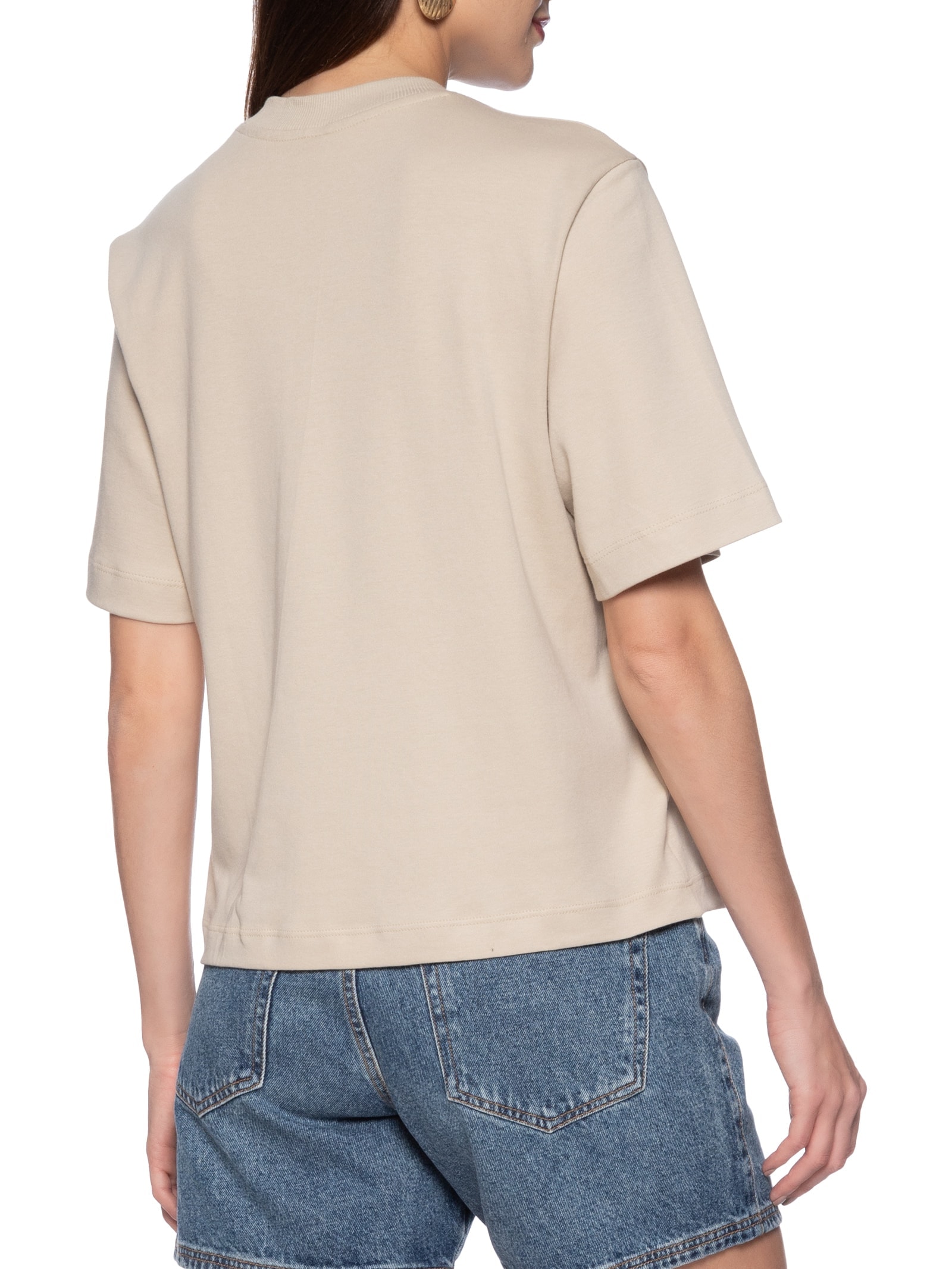 Blusa Feminina Meia Malha Bege Hering