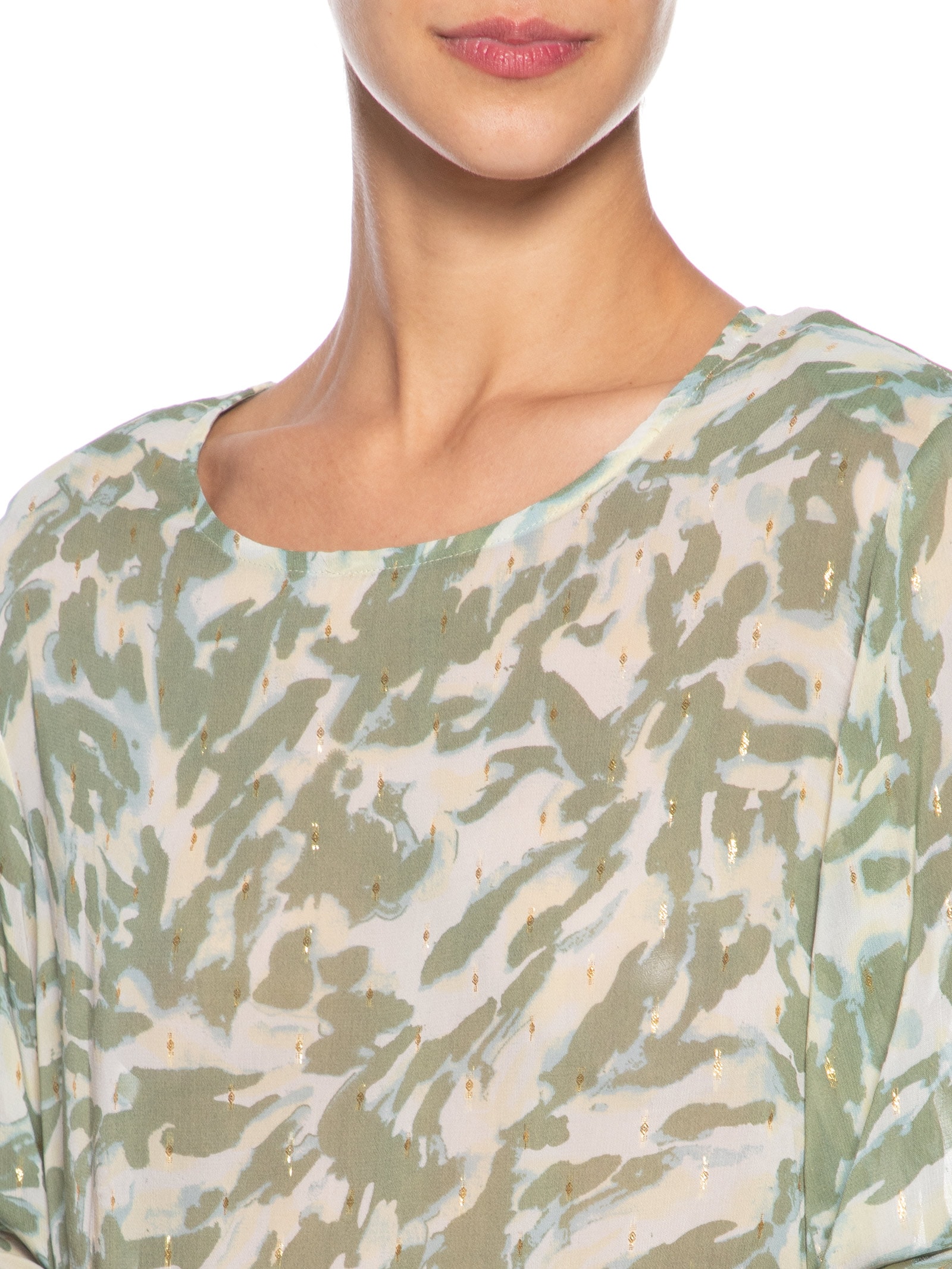 Blusa Feminina Mia Verde Le Lis