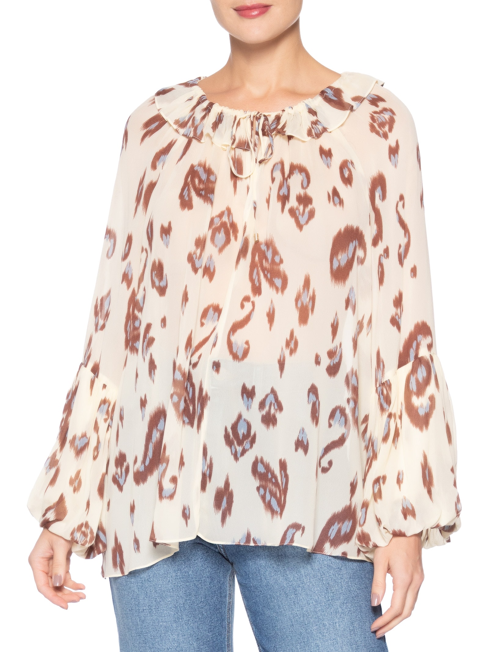 Blusa Feminina Minka Branco Le Lis