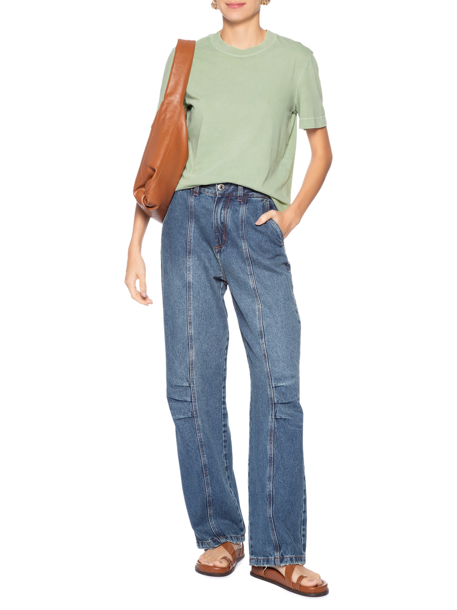 Blusa Feminina MM Verde Hering