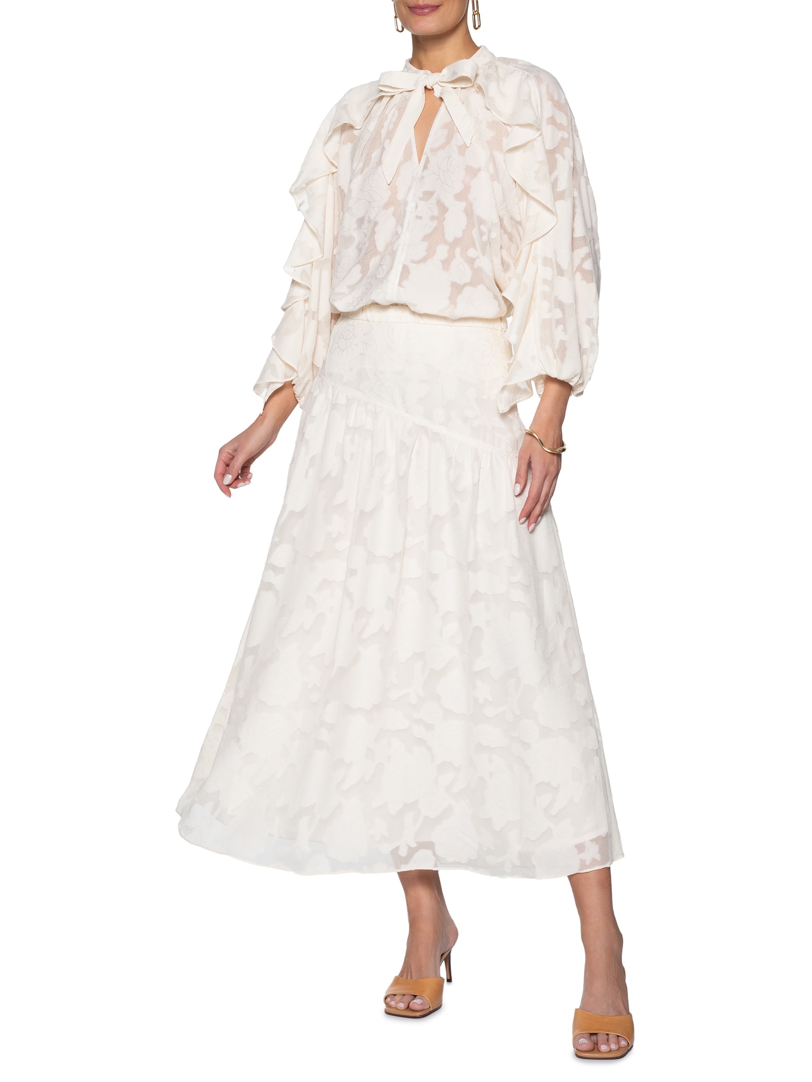 Blusa Feminina Moira Branco Le Lis