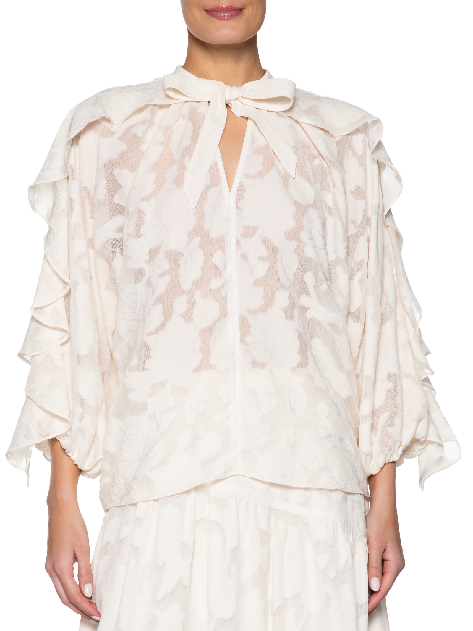 Blusa Feminina Moira Branco Le Lis