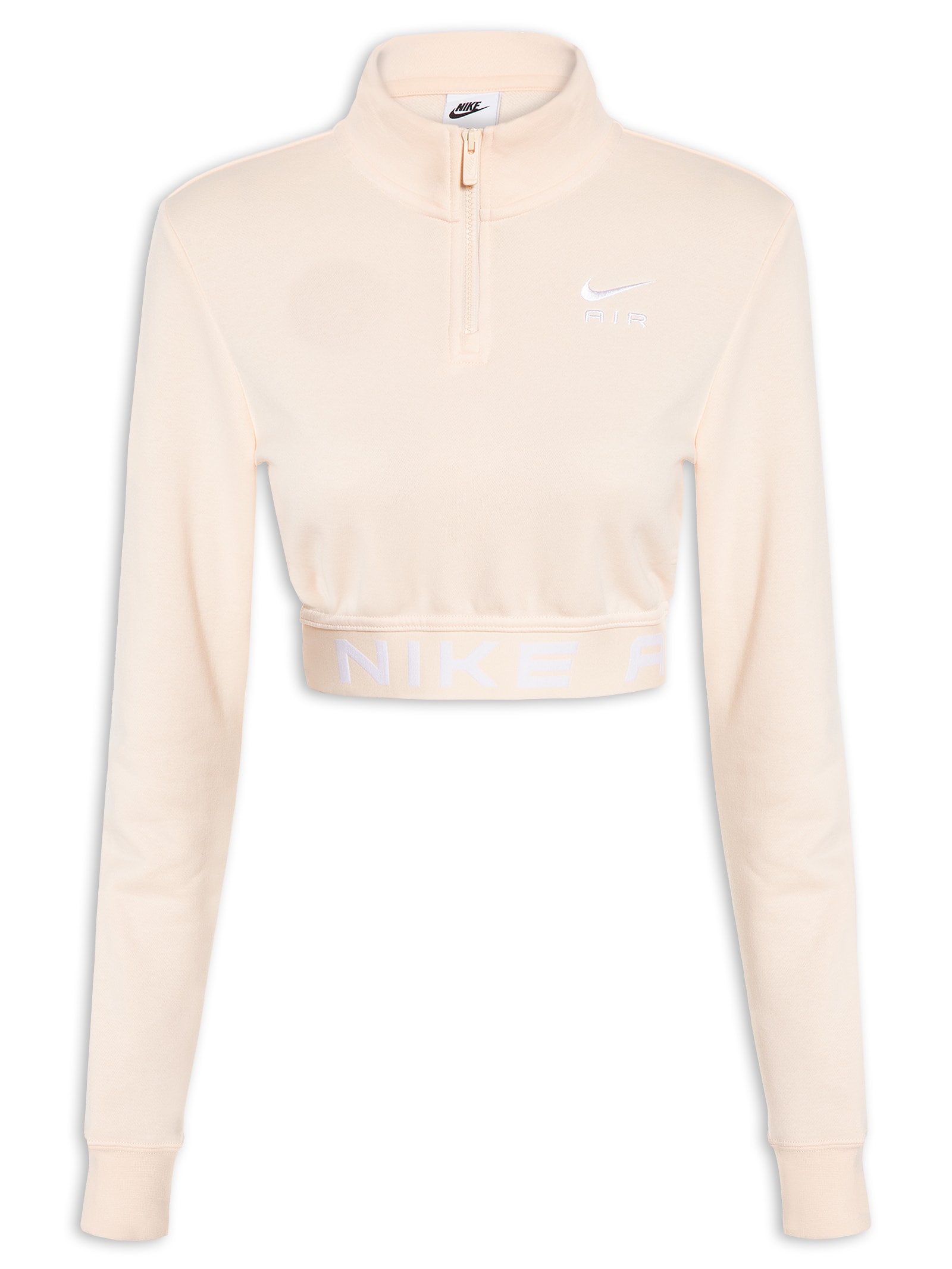 Blusa Feminina Moletom Air Bege Nike