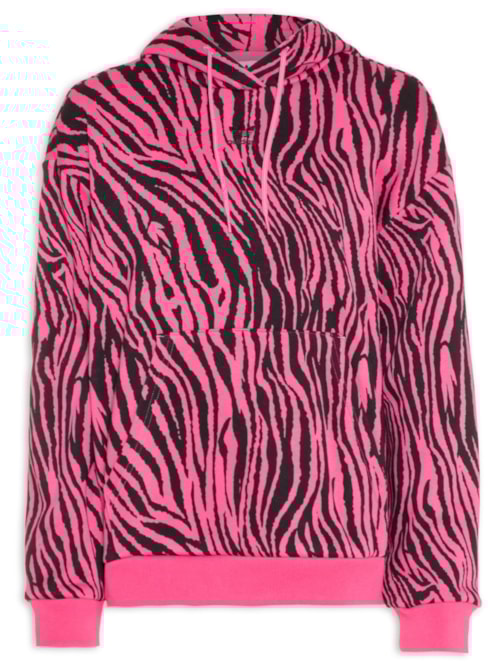Blusa Feminina Moletom Animal - Rosa