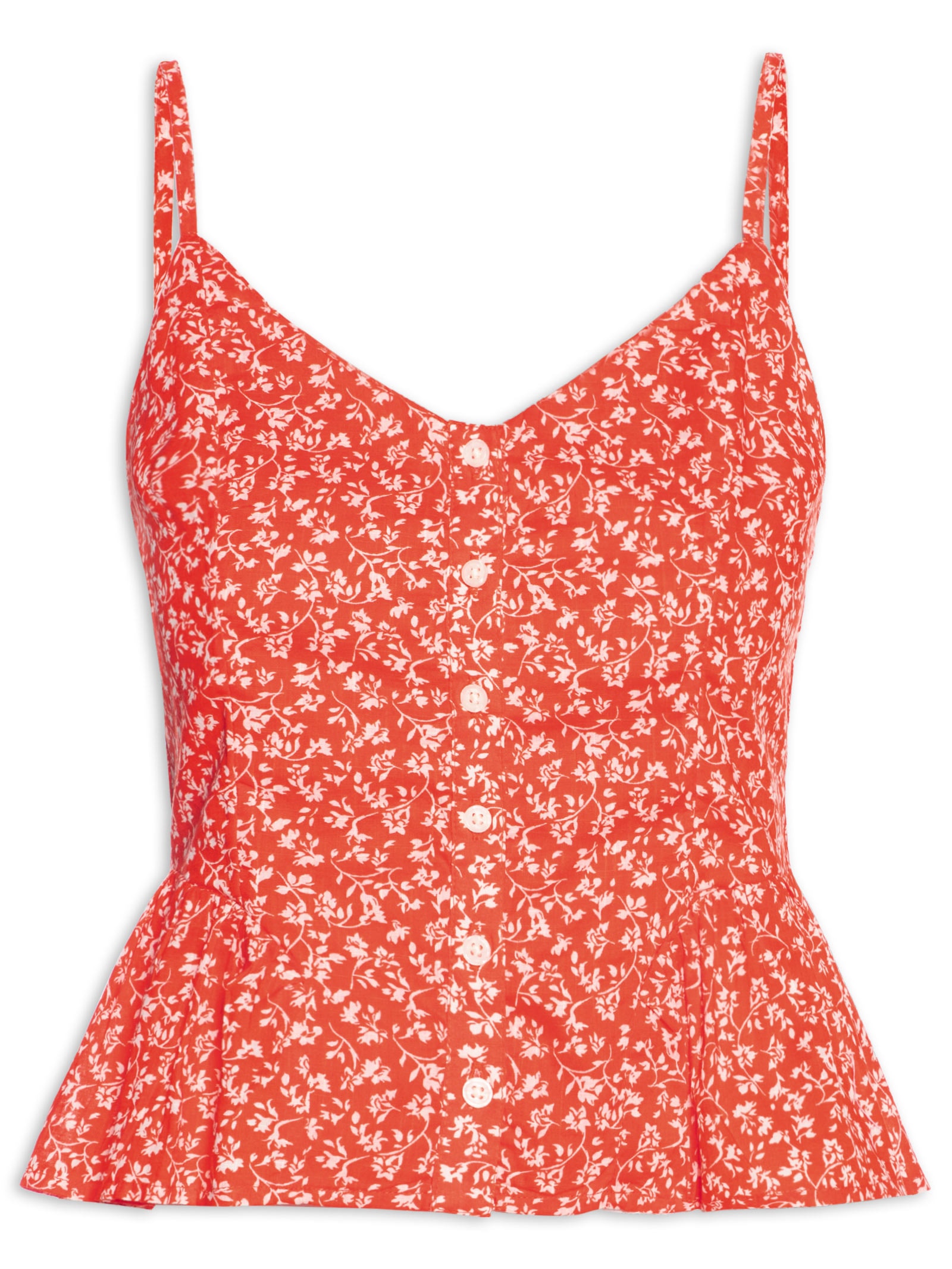 Blusa Feminina Monet SL Blouse Vermelho Levi's