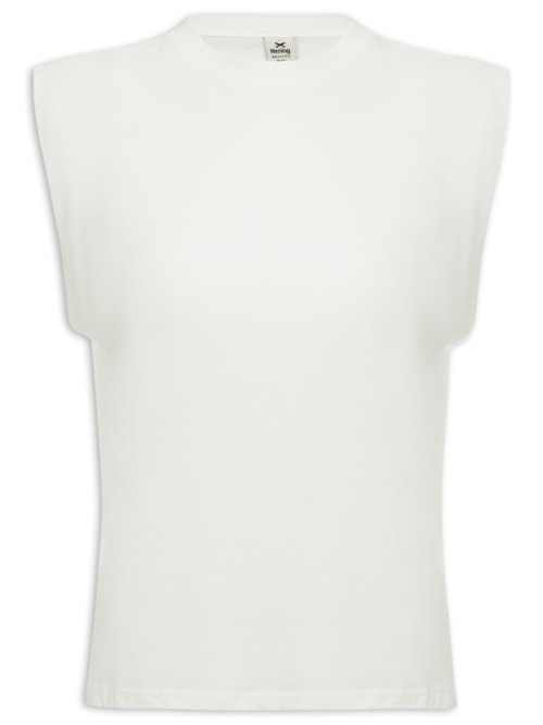 Blusa Feminina Muscle Tee – Off White