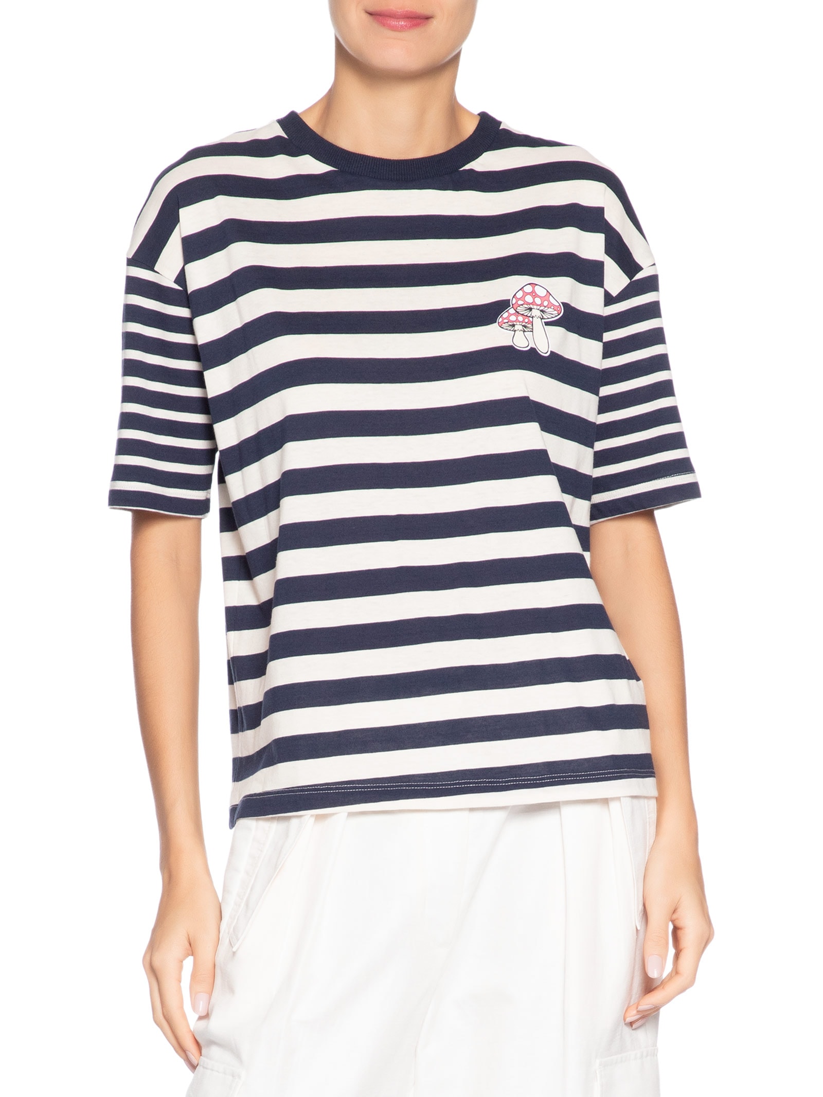 Blusa Feminina Mush Icon Azul Le Lis