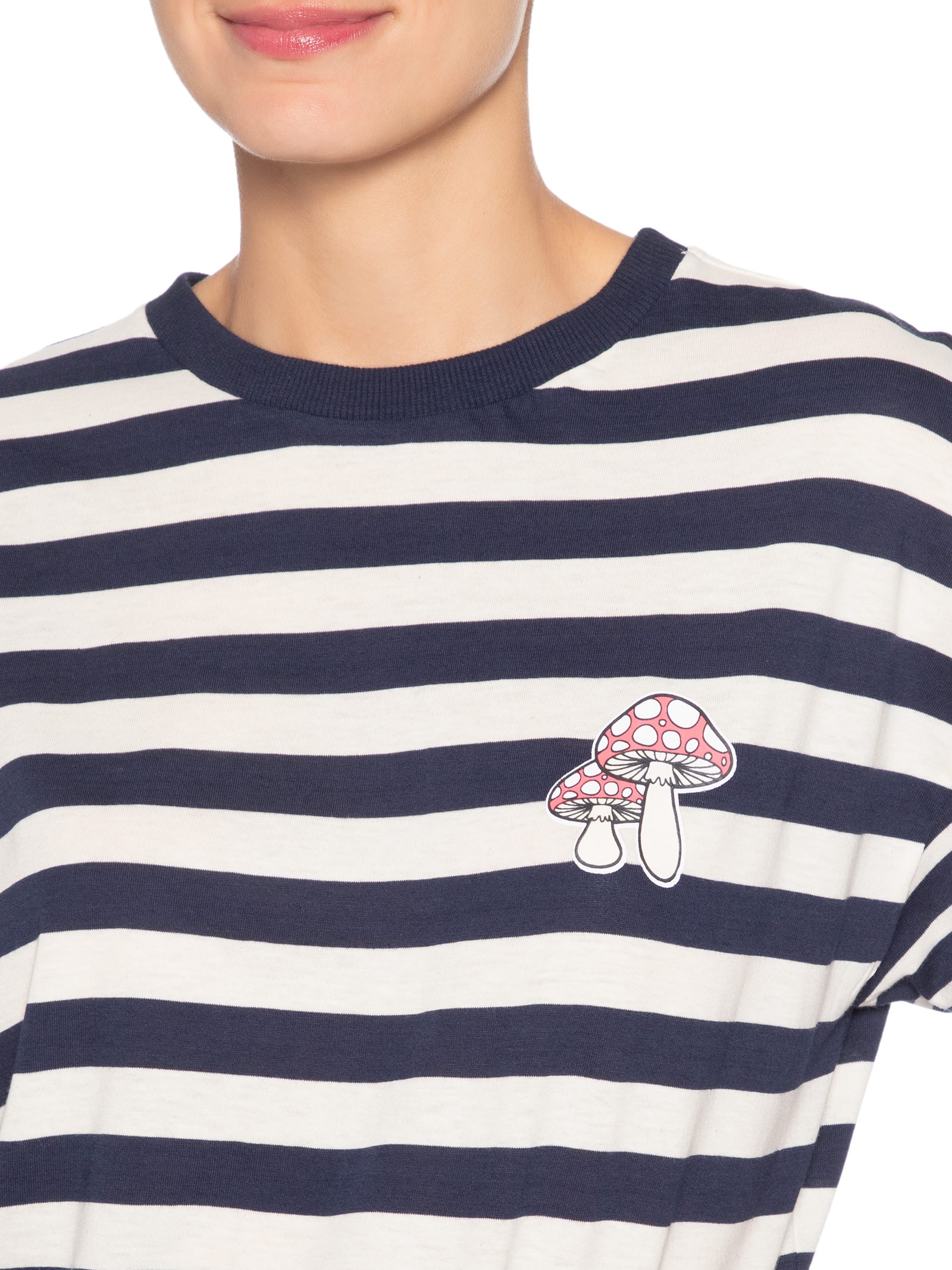 Blusa Feminina Mush Icon Azul Le Lis