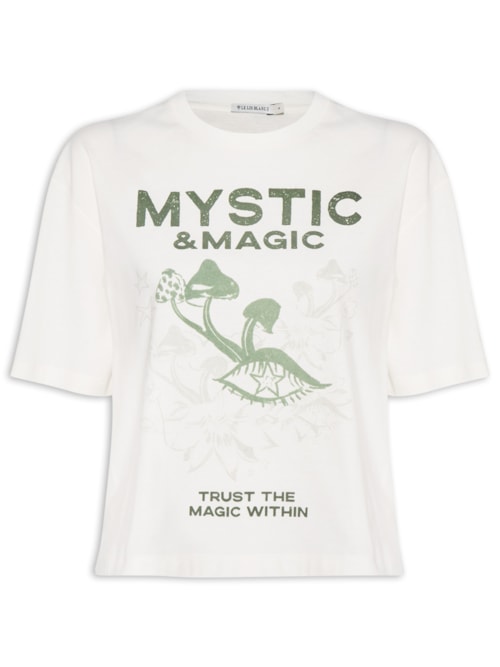 Blusa Feminina Mystic Magic - Branco