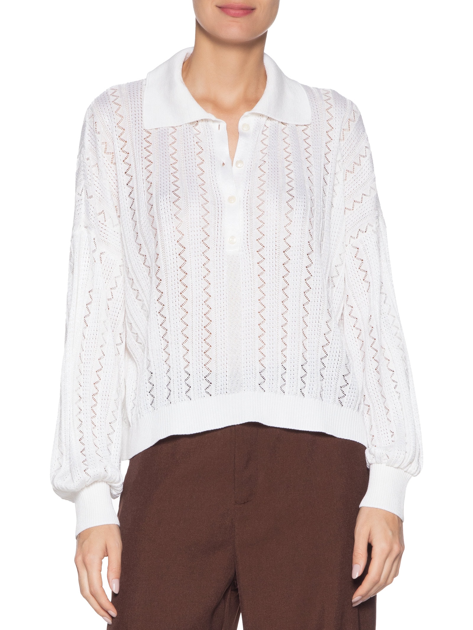 Blusa Feminina Neli I Branco Le Lis