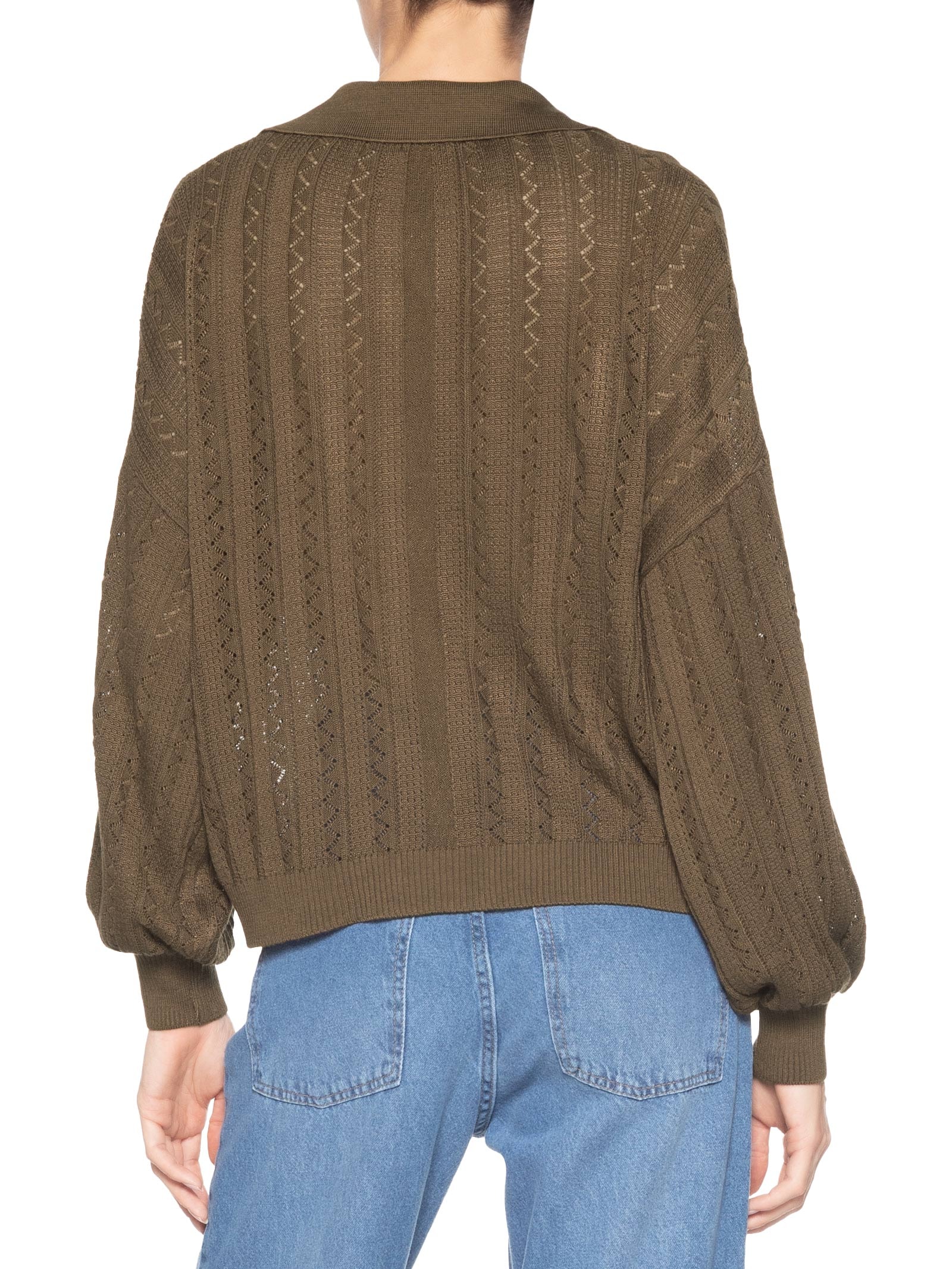 Blusa Feminina Neli II Marrom Le Lis