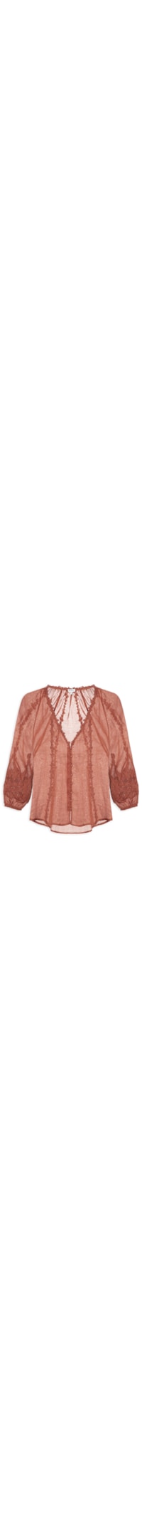 Blusa Feminina Nil - Marrom