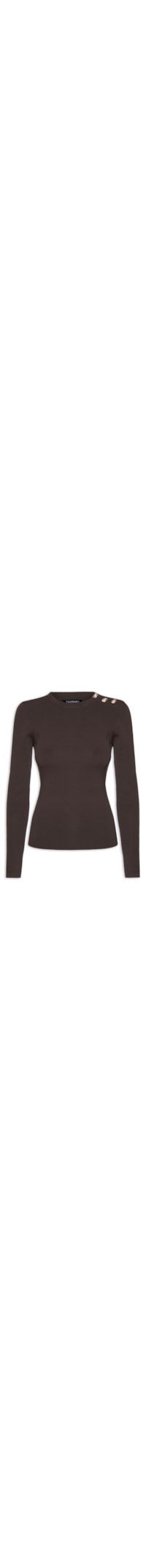 Blusa Feminina Nina - Marrom