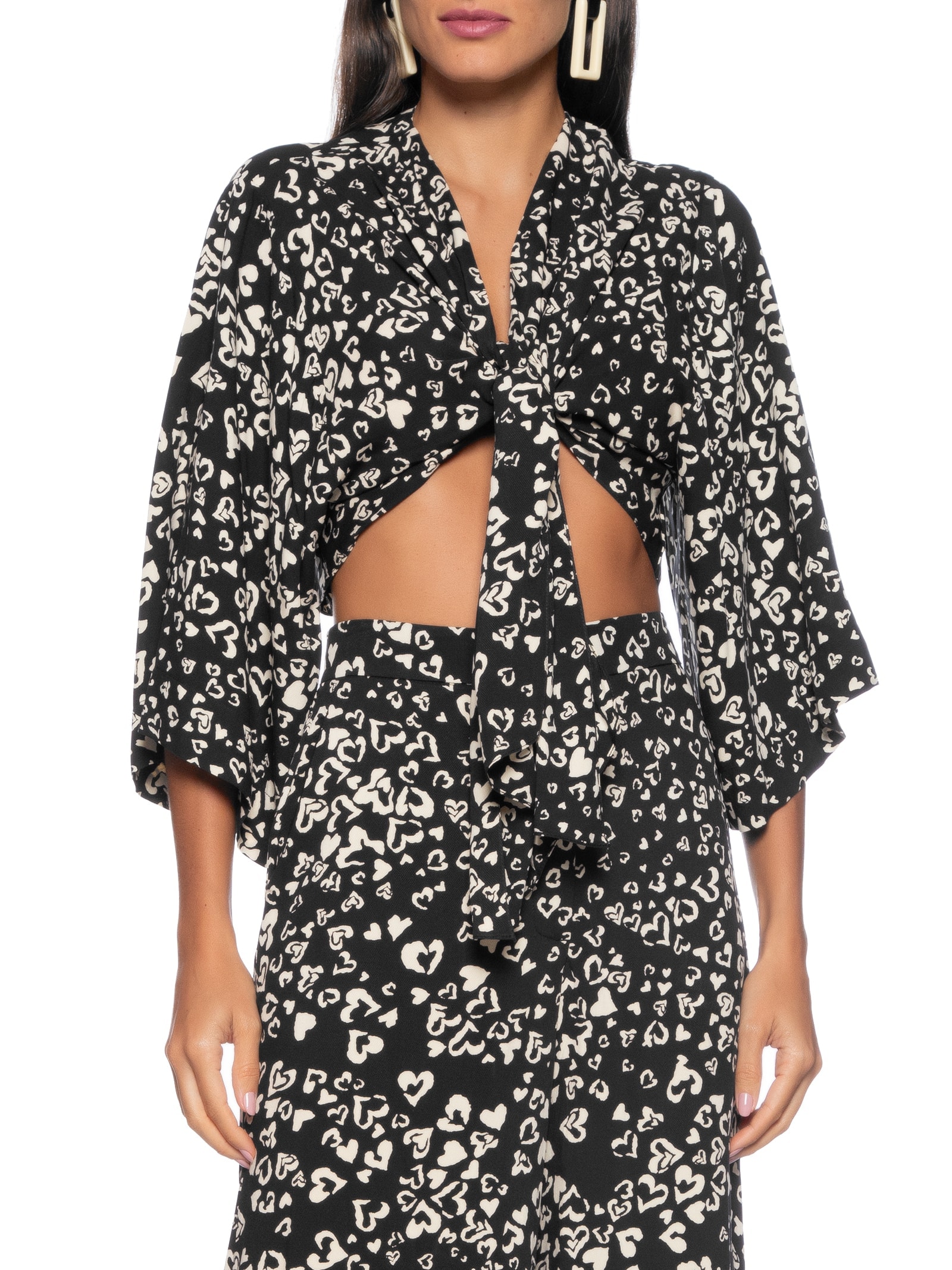 Blusa Feminina Nó Frente Xodó Preto Dress To