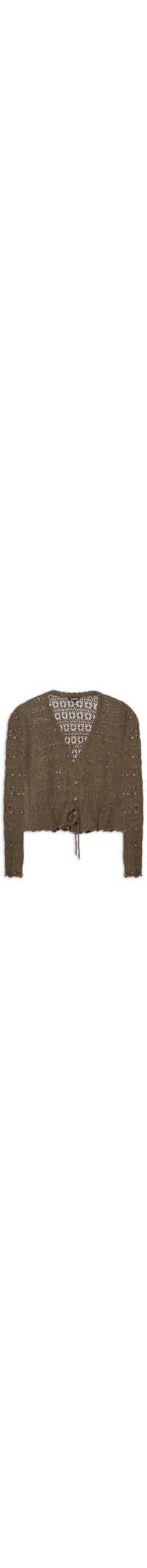Blusa Feminina Norah Decote V - Marrom