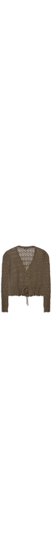 Blusa Feminina Norah Decote V - Marrom