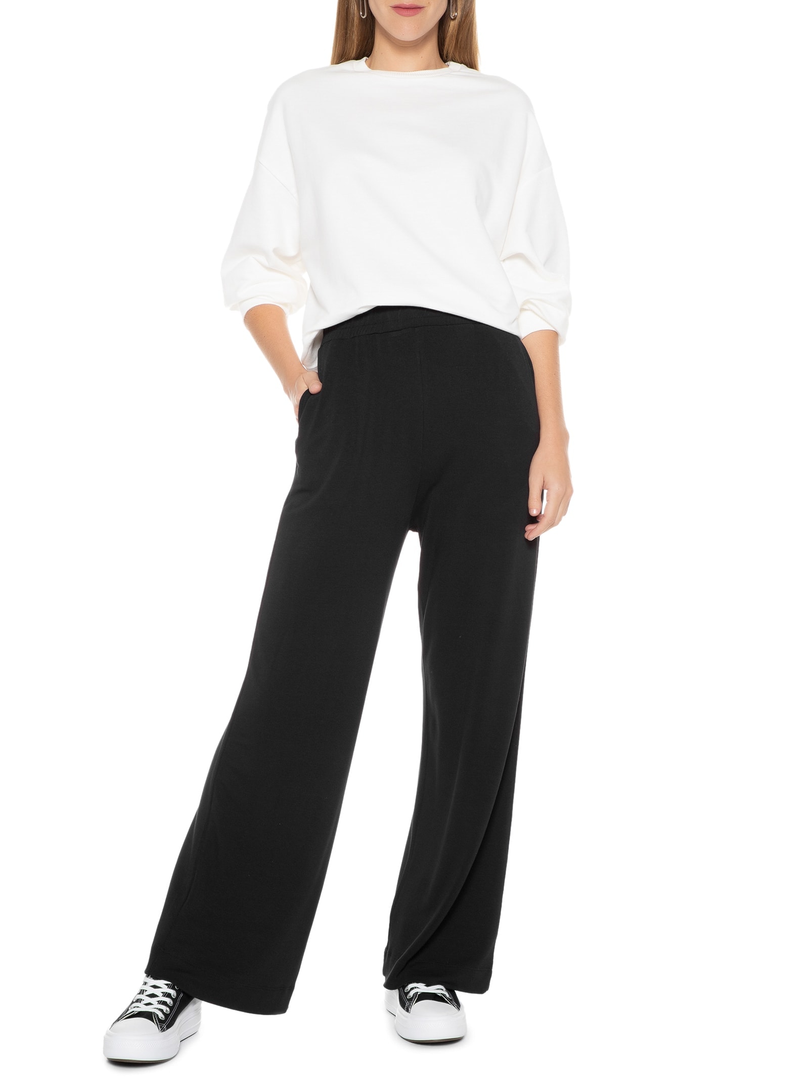 Blusa Feminina Off White Hering