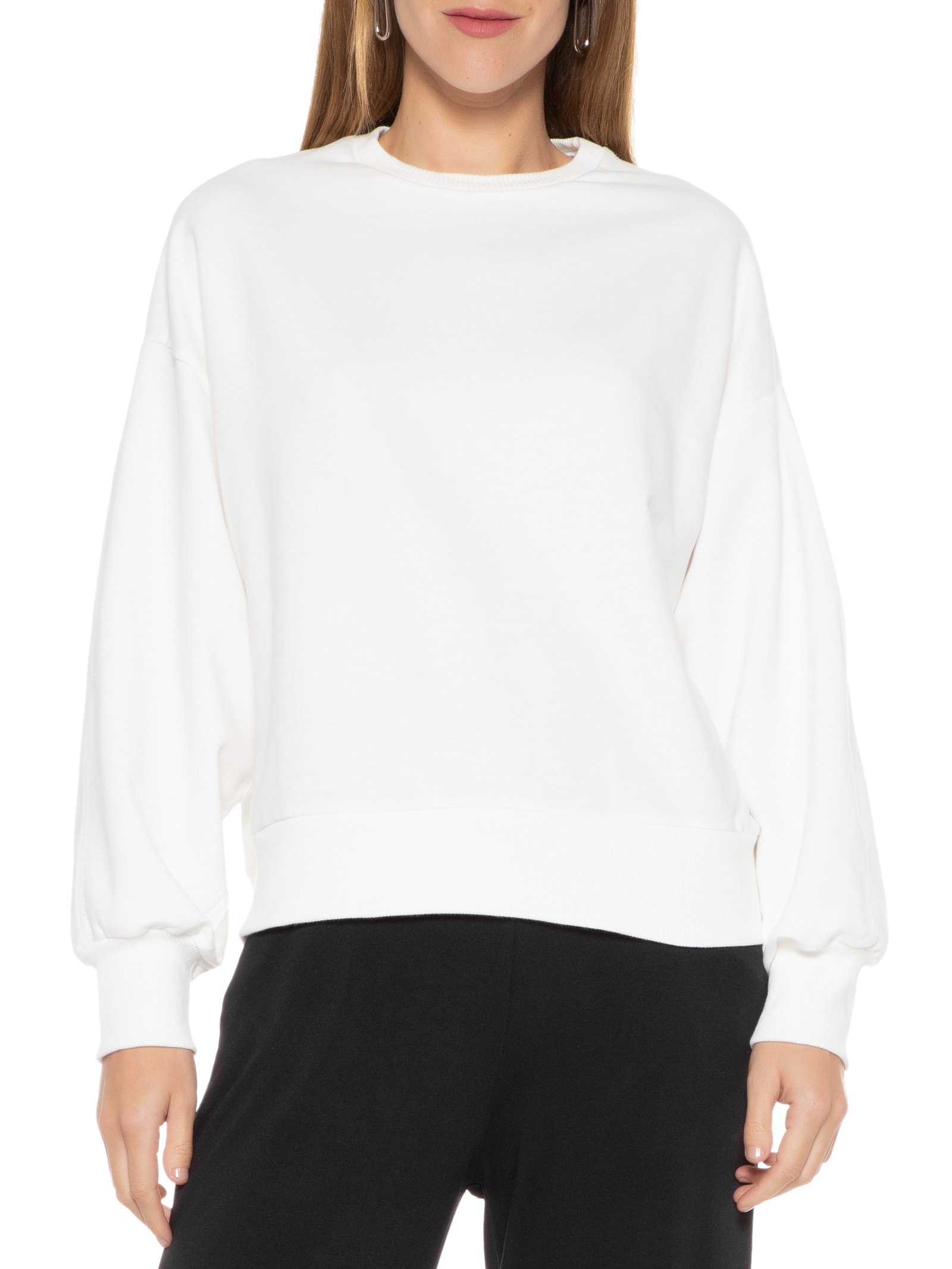 Blusa Feminina Off White Hering
